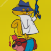 Secret Squirrel Diamond Painting