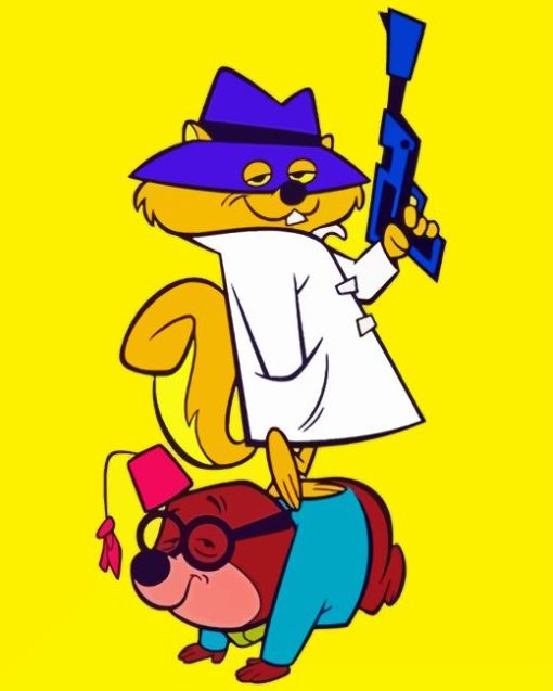 Secret Squirrel Diamond Painting