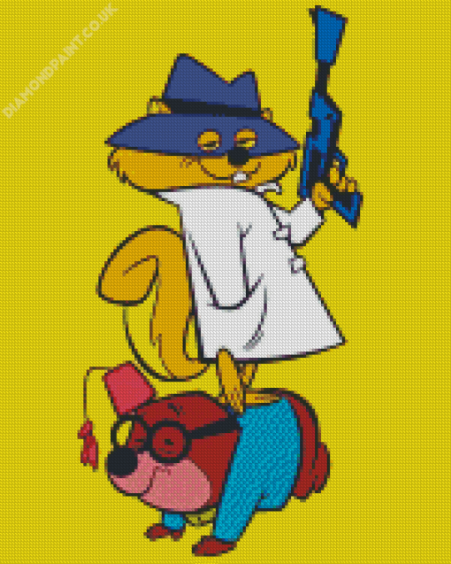 Secret Squirrel Diamond Painting