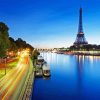 Seine River Eiffel Tower Diamond Painting