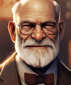 Sigmund Freud Diamond Painting