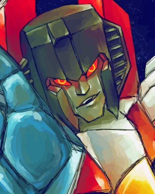 Starscream Art Diamond Painting