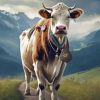 Swiss Cow Diamond Painting