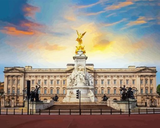 The Buckingham Palace Diamond Painting