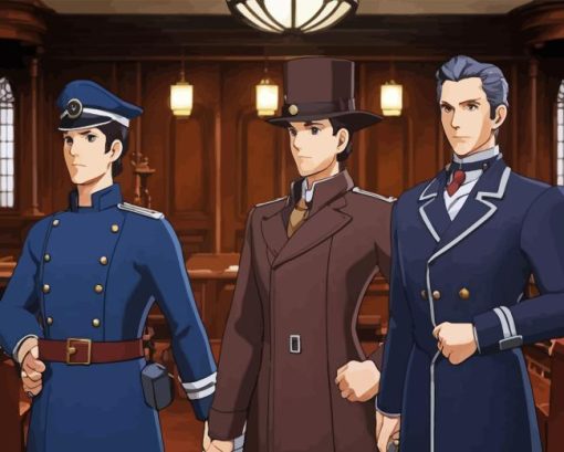 The Great Ace Attorney Diamond Painting