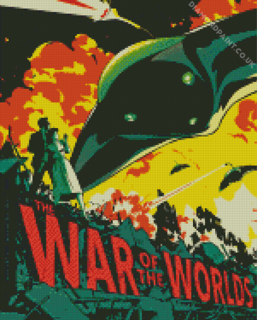 The War Of The Worlds Diamond Painting