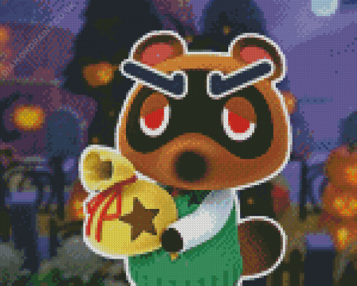 Tom Nook Diamond Painting