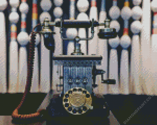 Vintage Phone Diamond Painting