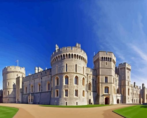 Windsor Castle Diamond Painting