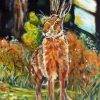 Woodland Hare Diamond Painting