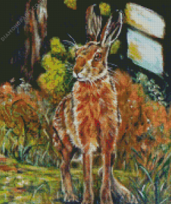 Woodland Hare Diamond Painting