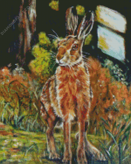 Woodland Hare Diamond Painting