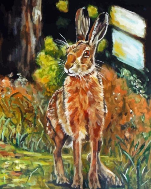 Woodland Hare Diamond Painting