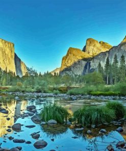 Yosemite Valley Diamond Painting