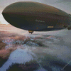 Zeppelin Aircraft Diamond Painting