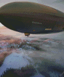 Zeppelin Aircraft Diamond Painting