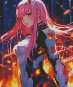 Zero Two Diamond Painting