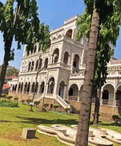 Aga Khan Palace Diamond Painting