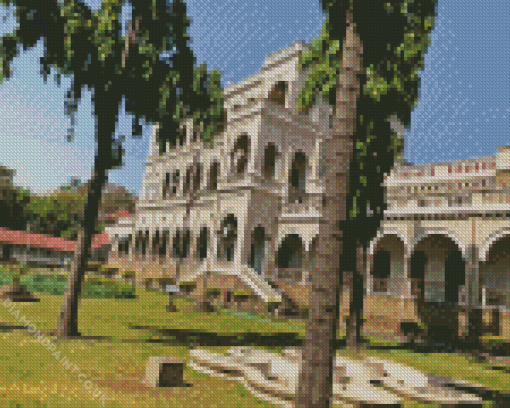 Aga Khan Palace Diamond Painting