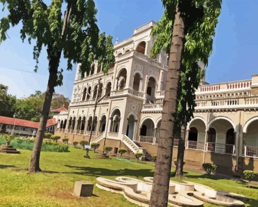 Aga Khan Palace Diamond Painting