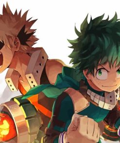 Bakugo And Deku Diamond Painting