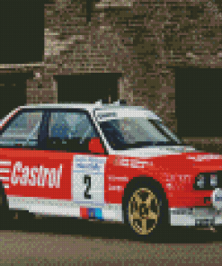 Bmw E30 Rally Car Diamond Painting