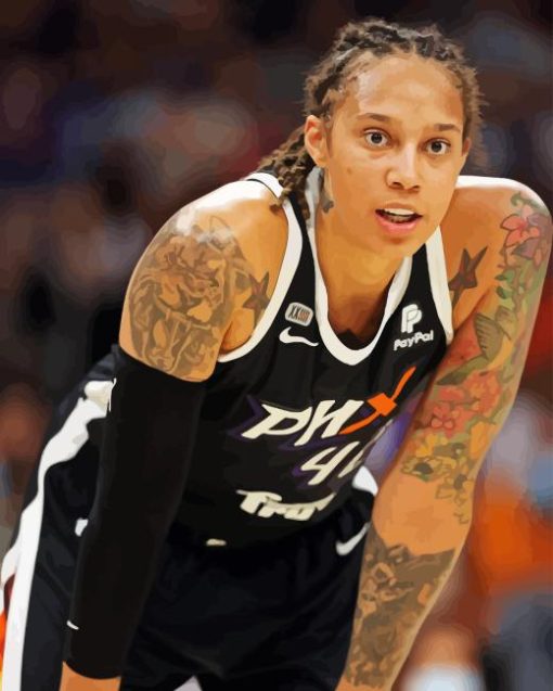 Brittney Griner Diamond Painting