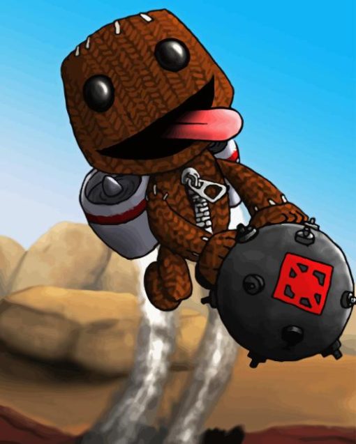 Cool Sackboy Diamond Painting