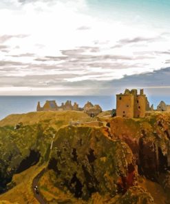 Dunnottar Castle Diamond Painting