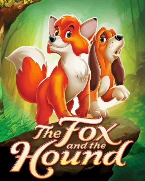 Fox And Hound Diamond Painting