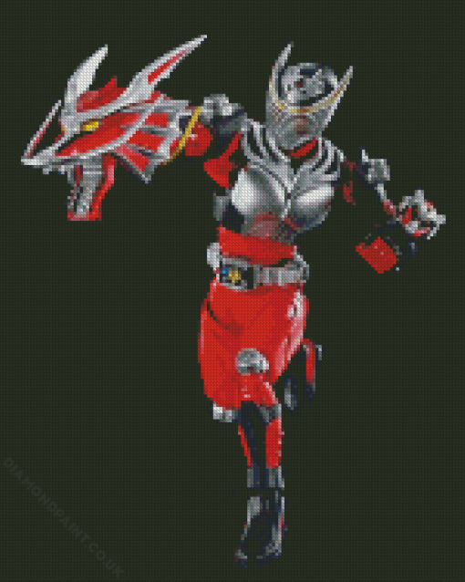 Kamen Rider Ryuki Diamond Painting