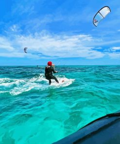 Kitesurfing Diamond Painting