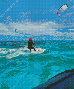 Kitesurfing Diamond Painting