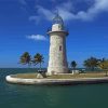 Lighthouse Of Biscayne Bay Diamond Painting