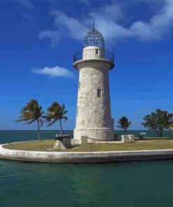 Lighthouse Of Biscayne Bay Diamond Painting