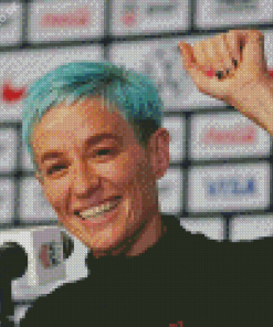 Megan Rapinoe Diamond Painting