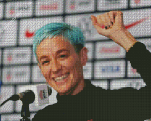 Megan Rapinoe Diamond Painting