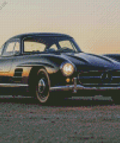 Mercedes 300sl Diamond Painting