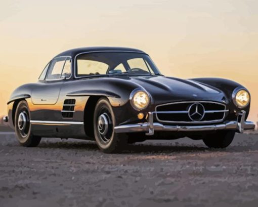 Mercedes 300sl Diamond Painting