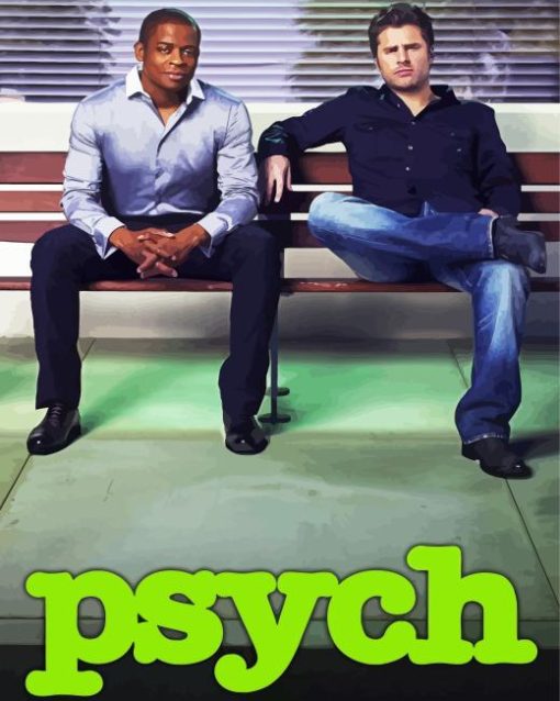 Psych Tv Show Diamond Painting