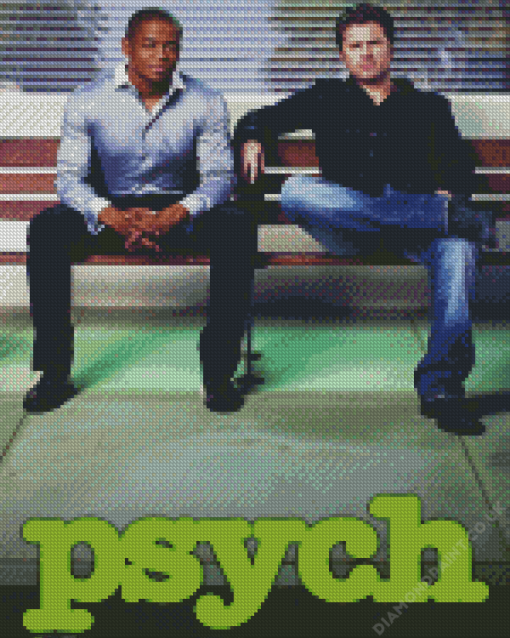 Psych Tv Show Diamond Painting