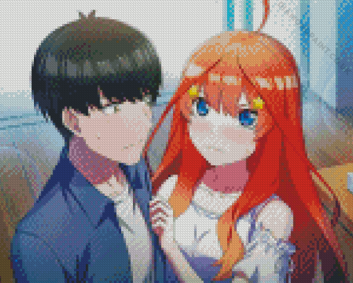 Quintessential Quintuplets Diamond Painting