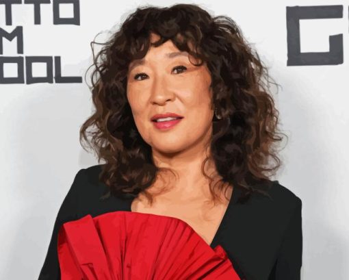 Sandra Oh Diamond Painting