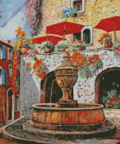 St Paul De Vence Diamond Painting