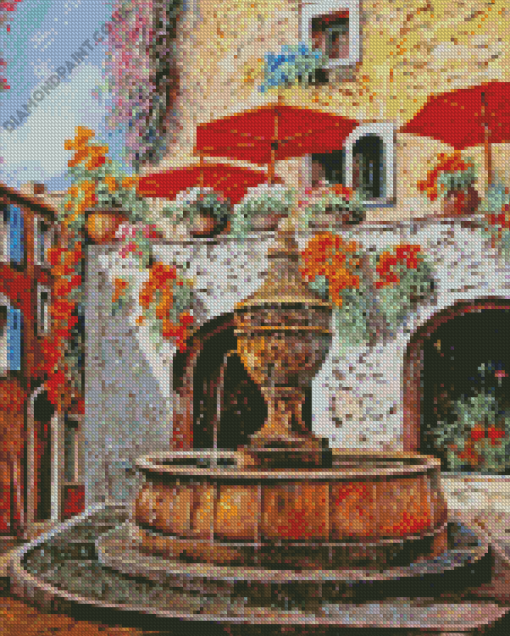 St Paul De Vence Diamond Painting