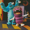 Sulley And Boo Diamond Painting