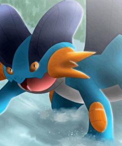 Swampert Diamond Painting