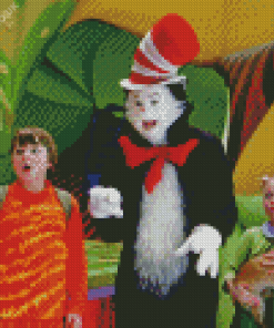 The Cat In The Hat Diamond Painting