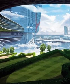 Utopia City Diamond Painting