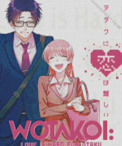 Wotakoi Anime Poster Diamond Painting